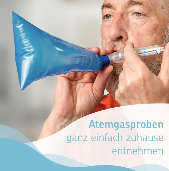 Laktoseintoleranz Test – Atemgastest für zuhause