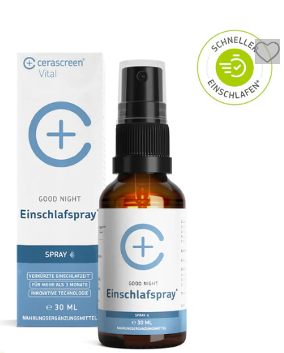 bioprotech GmbH Einschlafspray, Orangengeschmack, 0,5 mg Melatonin pro Sprühstoß