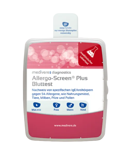 Allergietest für Zuhause | Nahrungsmittel- Tier- & Pollenallergien