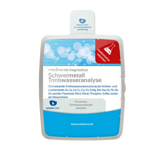 Schwermetall- Trinkasseranalyse